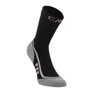 Шкарпетки жіночі CMP Trekking Sock Mid Supersoft 50 Black (1 пара) 3I19866-40UR