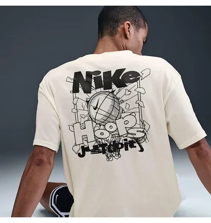 Футболка чоловіча Nike MenS Max90 Basketball T- Shirt White IH2472-133