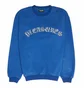 Свитшот мужской Pleasures Mars Sherpa Crewneck Blue P23SP019-BLUE