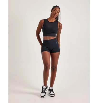 Топ женский Nike Pro Mesh Tank Top Black FN7387-010