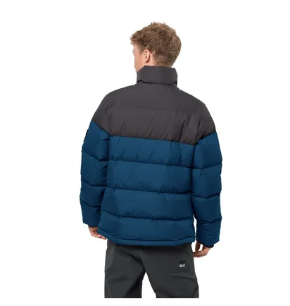 Пуховик чоловічий Jack Wolfskin 365 Fearless Down Puffer Black/Blue 1206421-1134