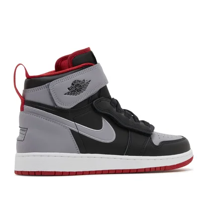 Кроссовки детские Air Jordan 1 High Flyease Gs Black/Grey DC7986-010