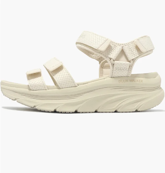 Сандали женские Skechers DLux Walker-Going-Out Vibes Beige 119828-NAT