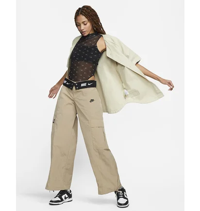 Штани жіночі Nike Wvn Os Pant Hr Sw Beige FJ4934-247