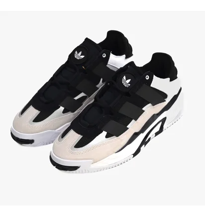 Кроссовки мужские Adidas Niteball M White/Black H67360