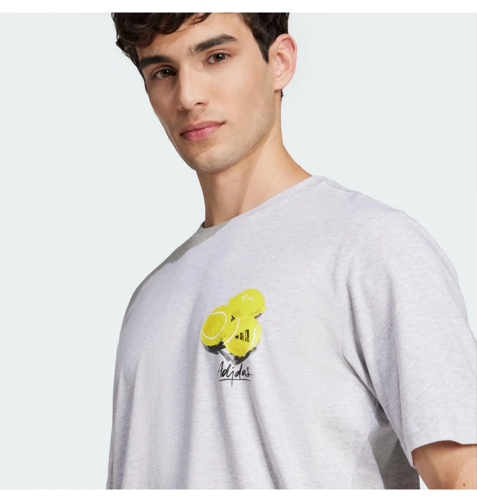 ᐉ Футболка мужская Adidas Lounge Still Life Lemons Graphic Grey