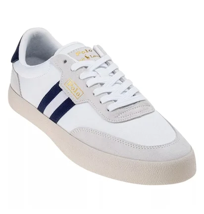 Кросівки чоловічі Ralph Lauren Court Beige/White 816845105002