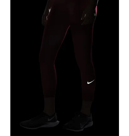 Леггинсы женские Nike Womens Mid-Rise Crop Pocket Running Leggings Red Cn8043-615