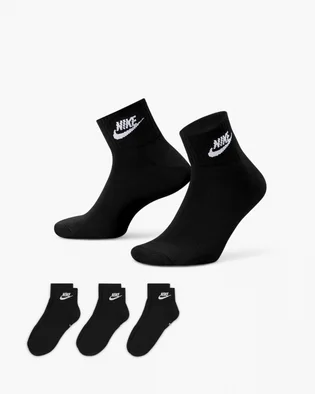 Носки унисекс Nike Nsw Everyday Essential An Black (3 пары) Dx5074-010