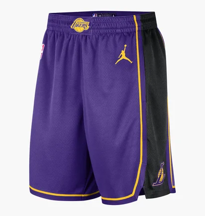Шорти чоловічі Air Jordan Dri-Fit Nba Swingman Los Angeles Lakers Statement Edition Violet DO9432-504