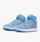 Кроссовки мужские Air Jordan 1 Zoom Cmft 2 MenS Shoes Grey/Light Blue DV1307-014