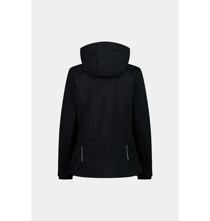 Куртка жіноча CMP Jacket Zip Hood Black 39A5006-U901