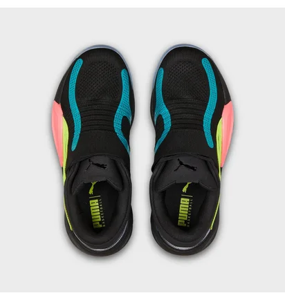 Кроссовки мужские Puma Rise Nitro Basketball Shoes Black 377012-03