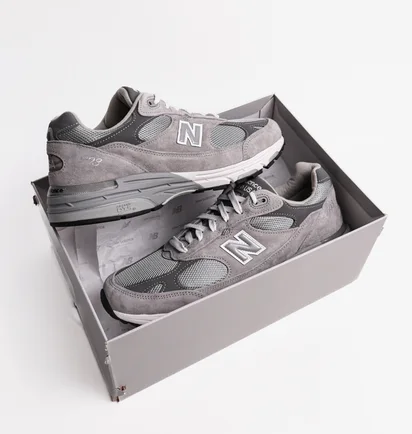 Кроссовки мужские New Balance made in USA 993 Grey Mr993Gl