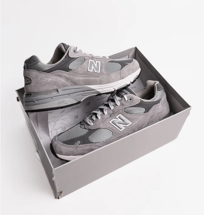 ᐉ Кроссовки мужские New Balance made in USA 993 Grey Mr993Gl