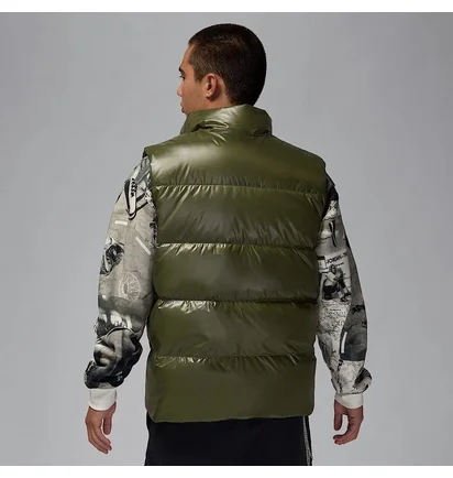 Жилетка чоловіча Air Jordan Flight Down Vest Olive FV7273-222