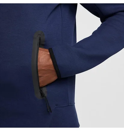 Толстовка мужская Nike Tech Fleece 2023 Blue FZ7224-410