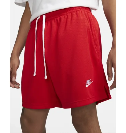 Шорты мужские Nike Club Mesh Flow Shorts Red DX0735-657