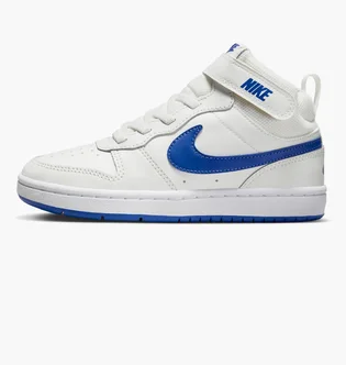 Кроссовки детские Nike Court Borough Mid 2 White CD7783-113