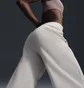 Штани жіночі Nike Sportswear Phoenix Fleece High-Waisted Wide-Leg Logo Pants Grey FV7684-104