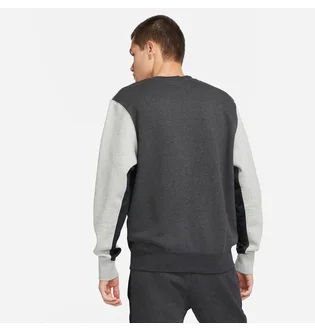 Свитшот мужской Nike M Nsw Hybrid Flc Crew Bb Dj5075-032