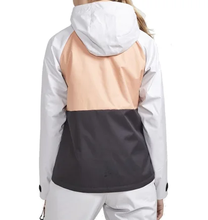 Куртка жіноча Craft Hooded Jacket Adv Backcountry Beige/White 1912438-914716