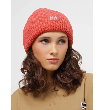 Шапка унисекс Helly Hansen Rib Beanie Orange 54020-101