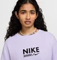 Спортивний костюм жіночий Nike Nsw Flc Os Crew Violet HM4318-515__HM4319-515