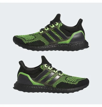 Кроссовки унисекс Adidas Ultraboost 1.0 Black/Green ID9682