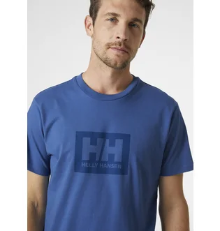 Футболка мужская Helly Hansen Box T Blue 53285-636