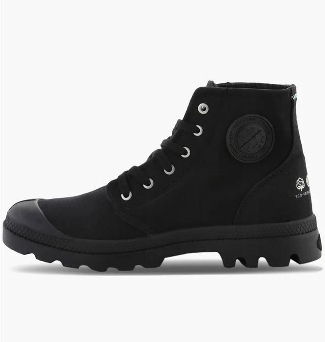 Ботинки женские Palladium Pampa Hi Organic Ii U Black 77100-008-M