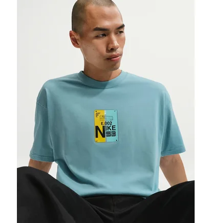 Футболка мужская Nike Bus Pass Turquoise IU1265-464