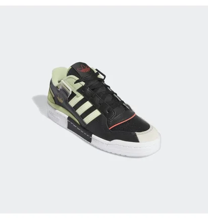 Кросівки чоловічі Adidas Forum Exhibit Low Black/Green Gz0936