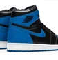 Кросівки чоловічі Air Jordan 1 Retro High Og Black/Blue 555088-007