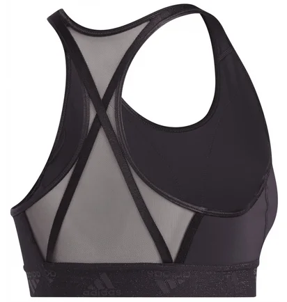Топ женский Adidas T-Shirt Bos Dont Rest Glam On Sport-Bh Lila Black GD1479