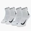 Шкарпетки унісекс Nike U Nk Mltplier Ankle (2 пари) White SX7556-100
