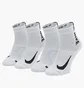 Носки унисекс Nike U Nk Mltplier Ankle (2 пары) White SX7556-100
