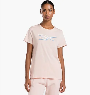 Футболка женская Reebok Vector Graphic T-Shirt Peach 100071095