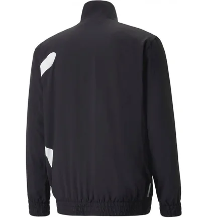 Куртка чоловіча Puma Train Big Cat Lined Woven Fz Jacket Black 52242401