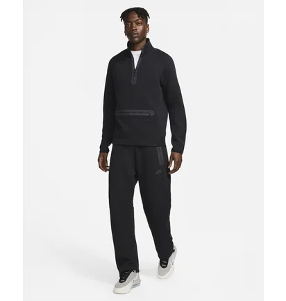 Кофта чоловіча Nike 1/2 Sportswear Tech Fleece Black FB7998-010