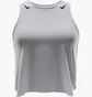 Топ женский Nike Aeroswift Dri-Fit-Adv-Lauf-Tanktop Im Crop-Design Grey FN2713-100