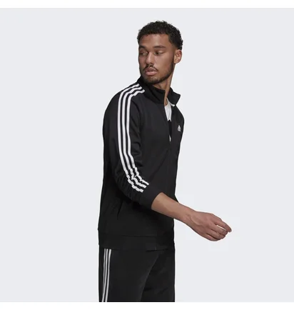 Толстовка мужская Adidas 3-Stripes Tt Tric Black H46099