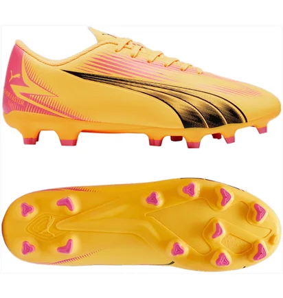 Бутси чоловічі Puma Ultra Play Fg/Ag Yellow/Pink 107763-03