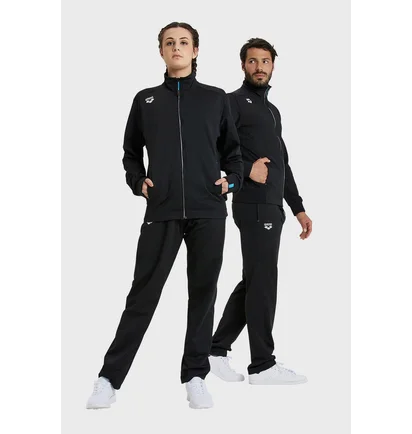 Кофта унисекс Arena Team Jacket Panel Knitted Poly Black 004911-500