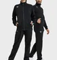 Кофта унисекс Arena Team Jacket Panel Knitted Poly Black 004911-500