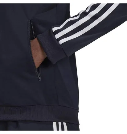 Спортивный костюм женский Adidas Essentials 3-Stripes Black H10155