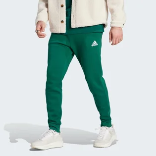 Штаны мужские Adidas Essentials Fleece Regular Tapered Joggers Green IJ8892