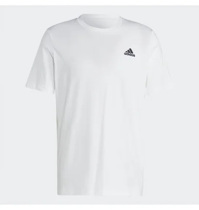 Футболка мужская Adidas Essentials Single Jersey Embroidered Small Logo Tee White Ic9286