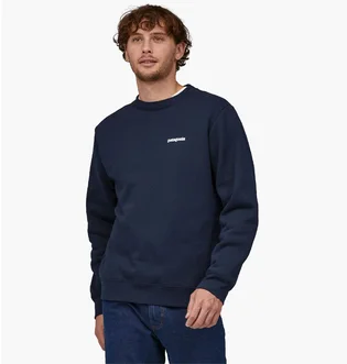 Свитшот мужской Patagonia P-6 Logo Uprisal Crew Sweatshirt New Blue NENA39657