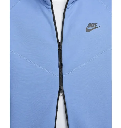 Толстовка мужская Nike Sportswear Tech Fleece Windrunner Full-Zip Hoodie Light Blue FB7921-450